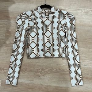 Urban outfitters cropped turtleneck